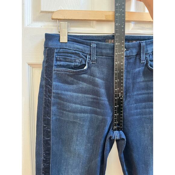 Jen7 by 7 For All Mankind Size 10 Tuxedo Ankle Skinny Jeans 25 Inch Inseam - Picture 11 of 14